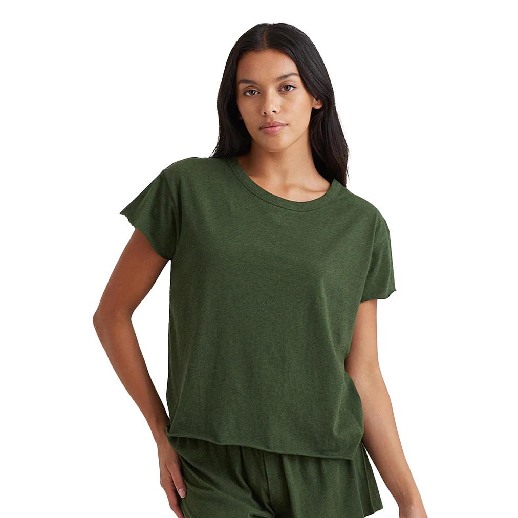 Papinelle Jada Organic Cotton Knit Boxy Tee